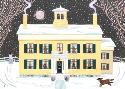 An Emily Dickinson Christmas Full Moon, Softly Driving Snow (AW35)