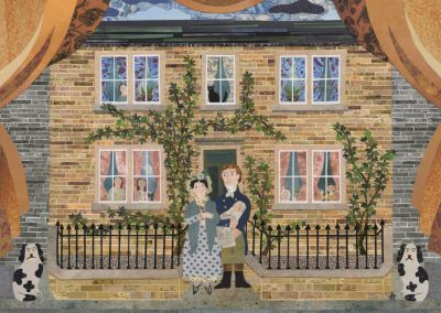 The Brontë Family at Thornton Parsonage (AW61)