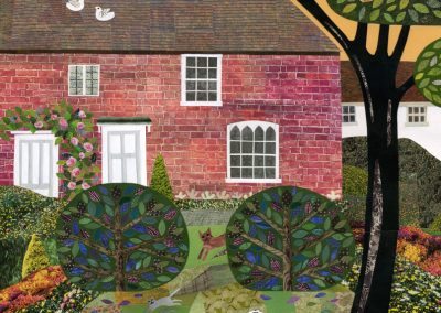 Summer’s Evening, Chawton Cottage Garden (AW83)